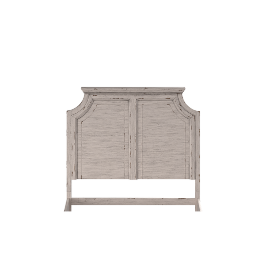 Providence Queen Panel Headboard , Antiqued White