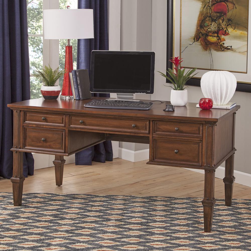 Sedona 60" Storage Desk - Cinnamon Cherry