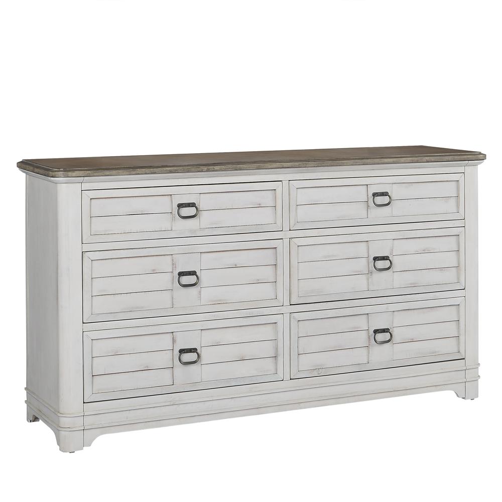 Meadowbrook Dresser - White-washed