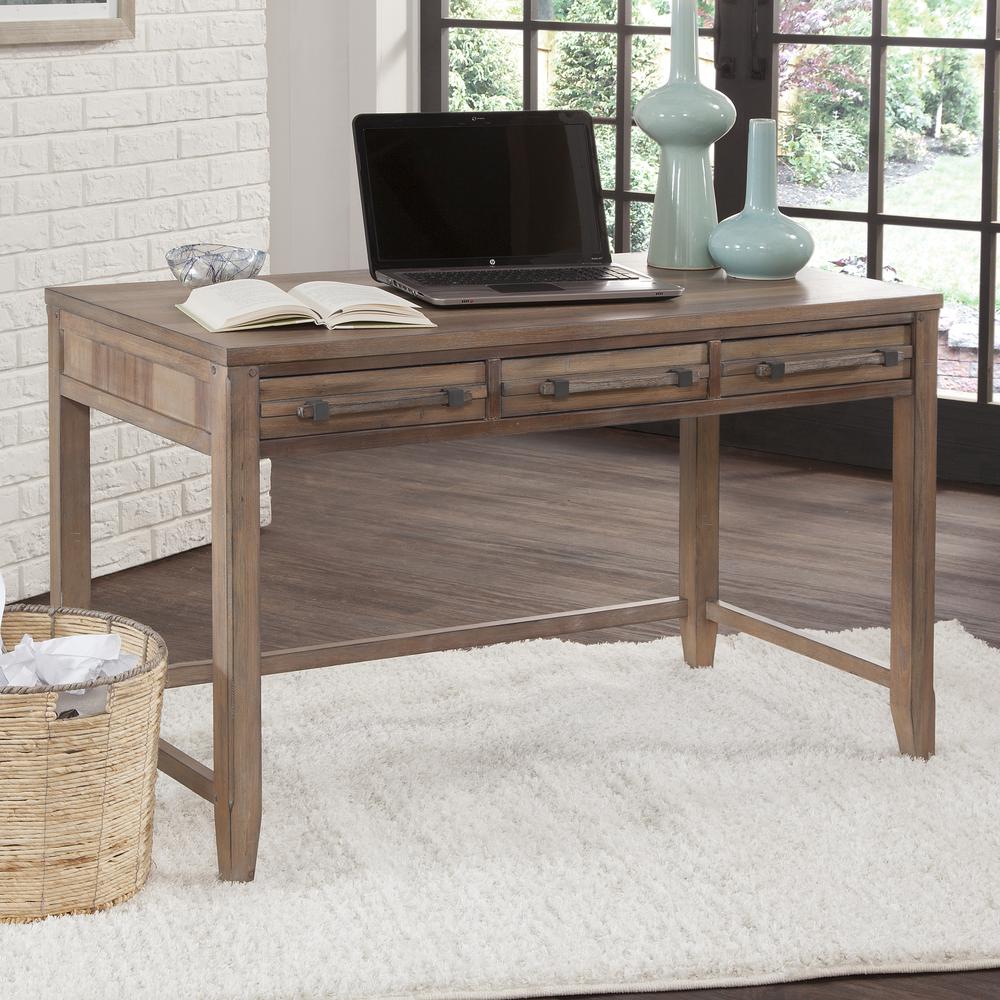 Aurora 50" Writing Desk - Weathered Grey