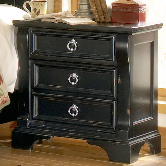 Heirloom Black Nightstand