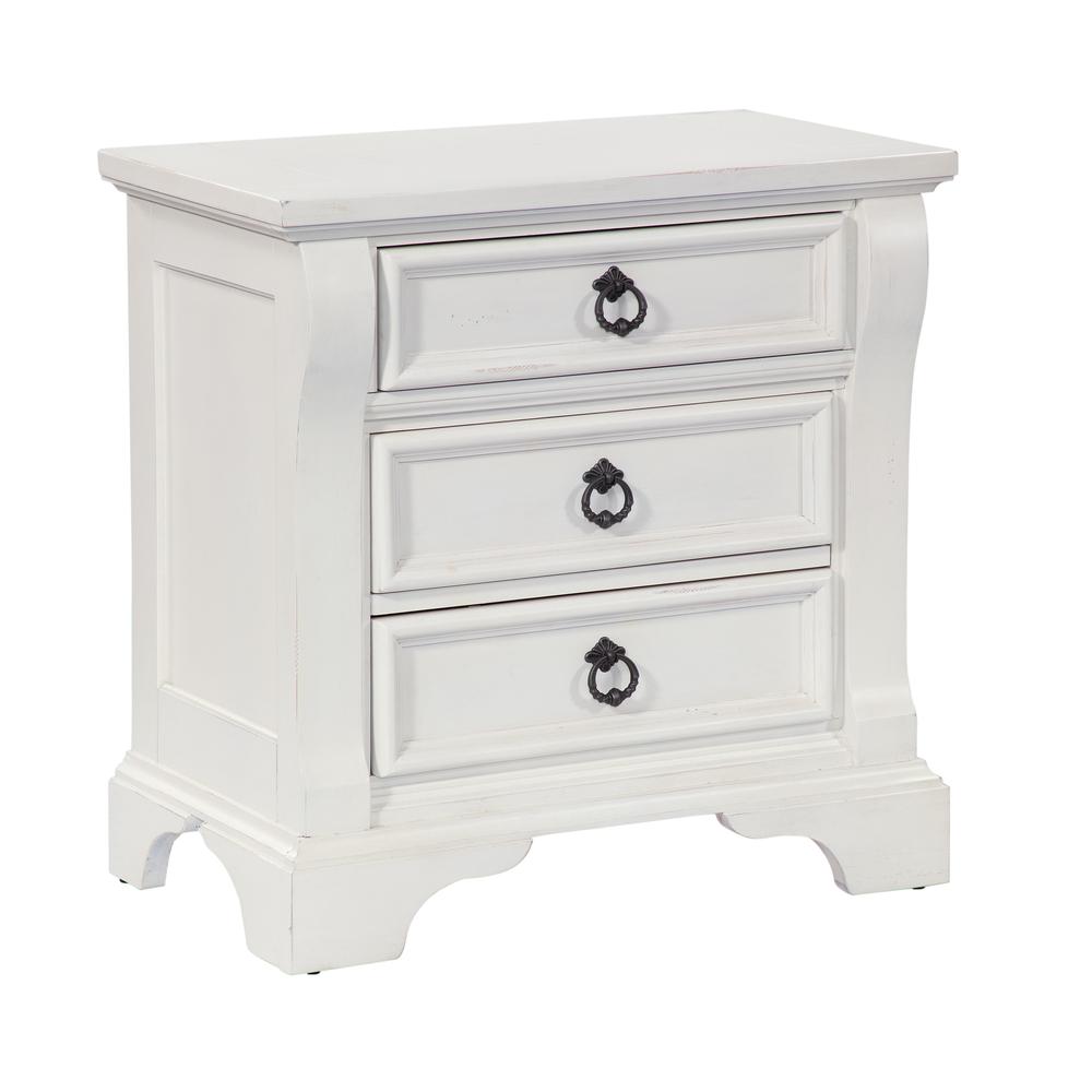 Heirloom Antique White Nightstand