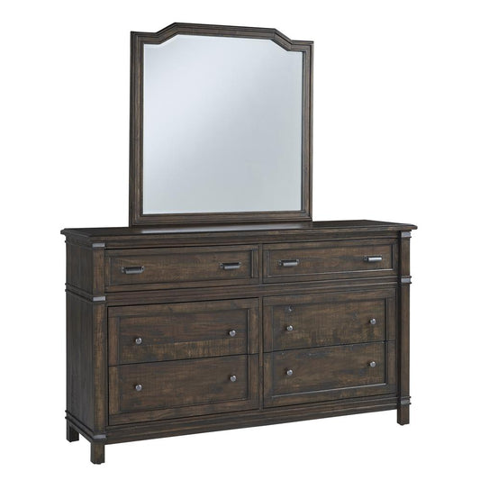 Farmwood Dresser And Mirror