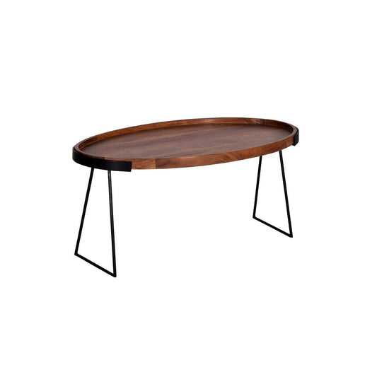 Cocktail Table, Caramel/Iron