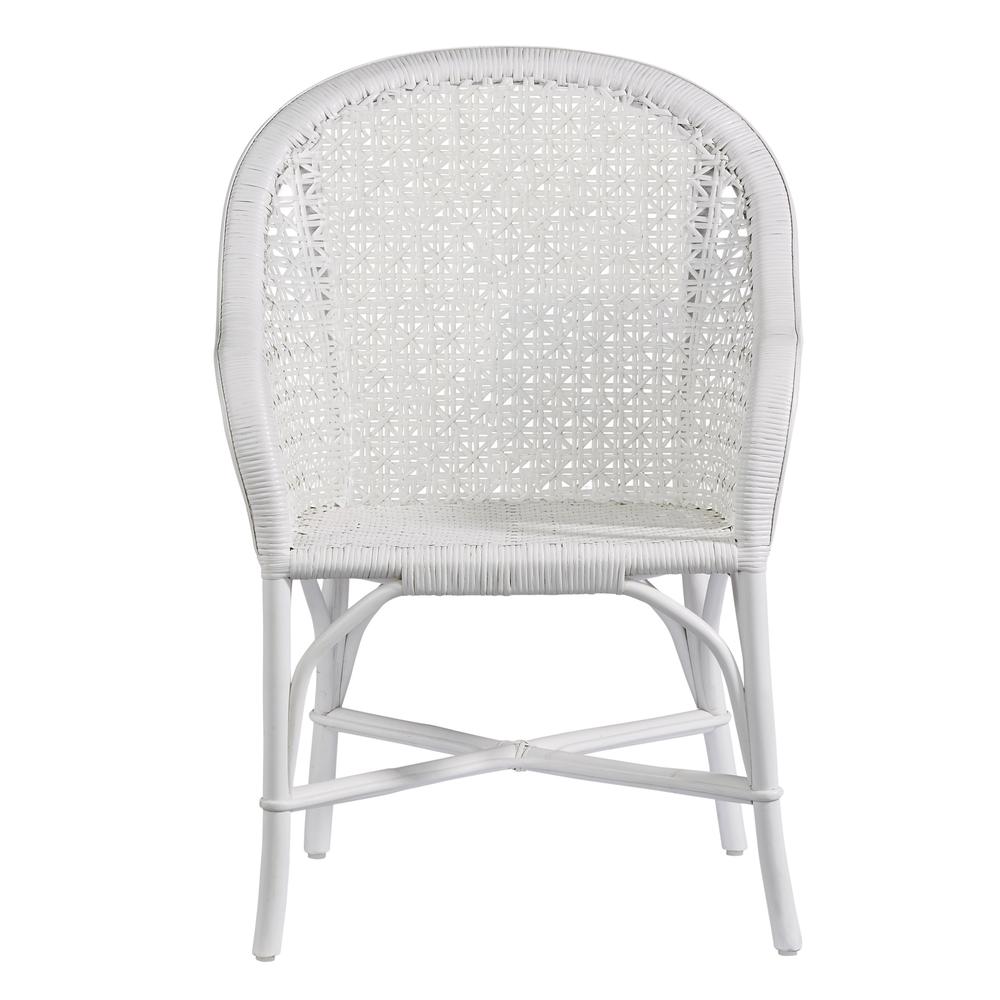 Accent Arm Chair, White