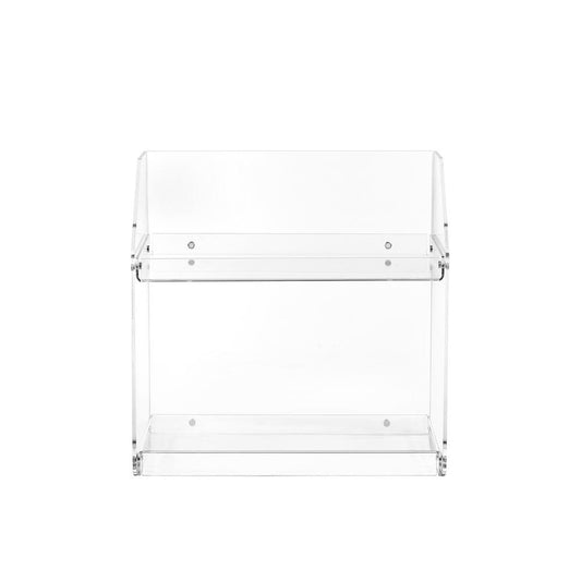 Acrylic Bookcase, Clear Acrylic