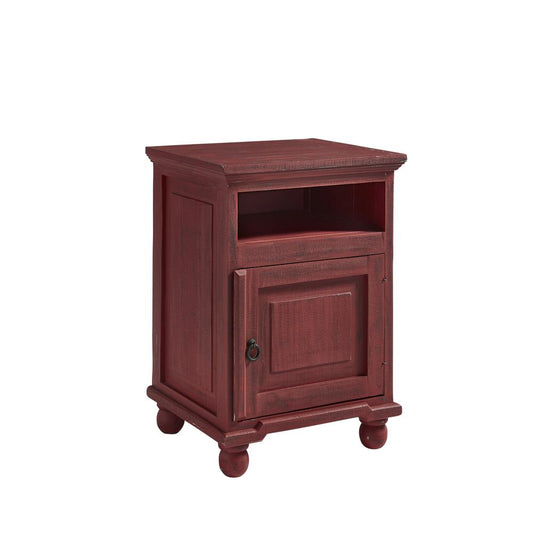 Nightstand - Rustic Red