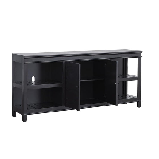 72 Inch Media console, Black