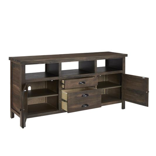 65 Inch Media Console , Brown