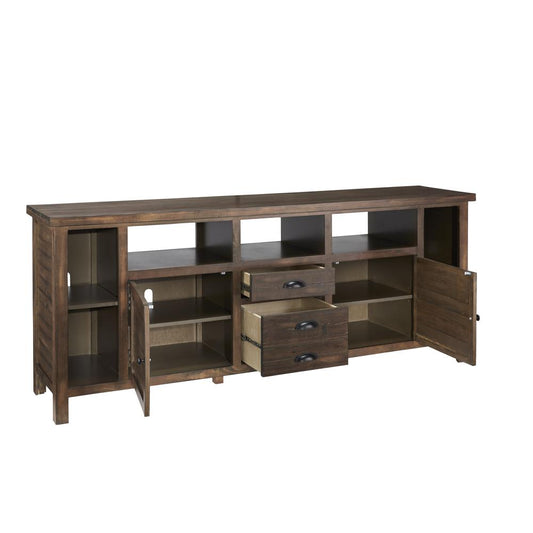 80 Inch Media console, Brown