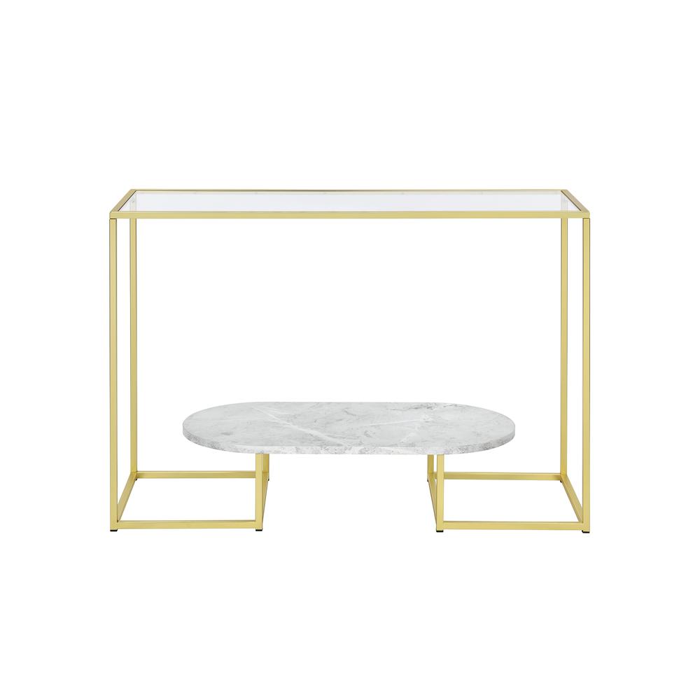 Sofa/Console Table, Gold