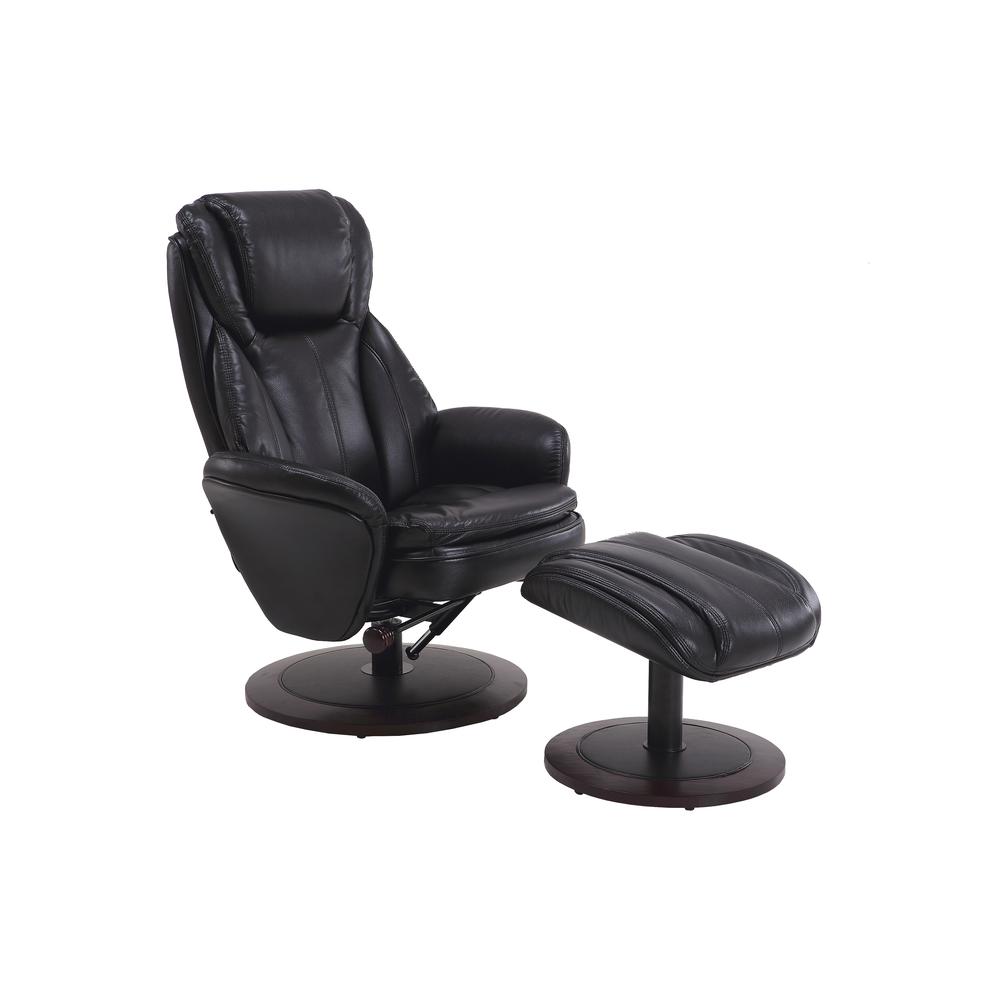 Relax-R™ Nova Recliner Black Air Leather