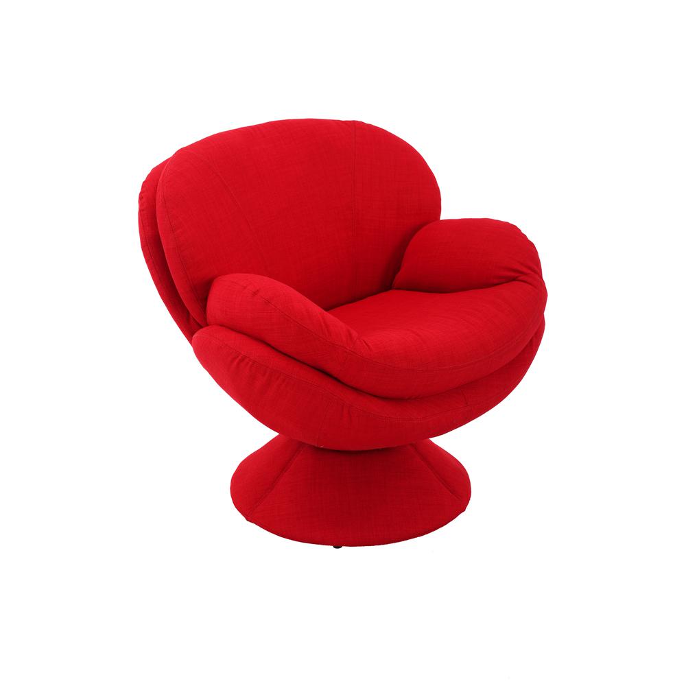 Relax-R™ Port Leisure Accent Chair in Red Fabric