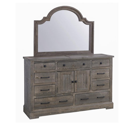 Door Dresser and Mirror