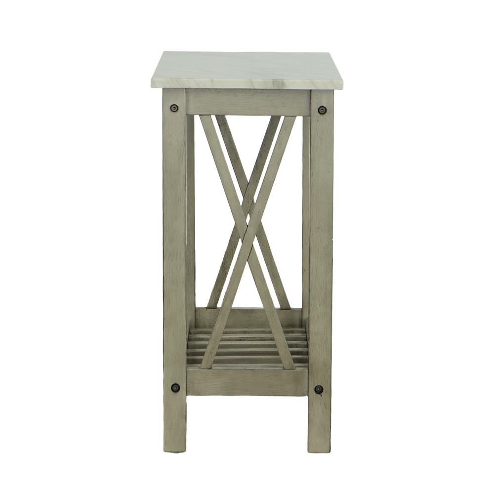 Chairside Table - Gray