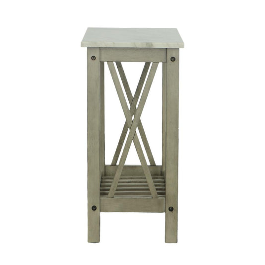 Chairside Table - Gray