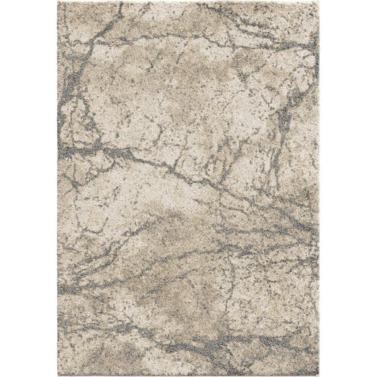 Super Shag Marquina Ivory (7'10" x 10'10")