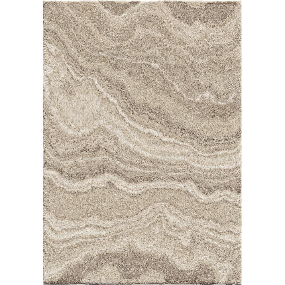 Super Shag Cascade Ivory (5'3" x 7'6")