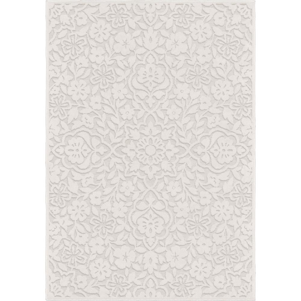 Boucle Cottage Floral Natural (7'9" x 10'10")