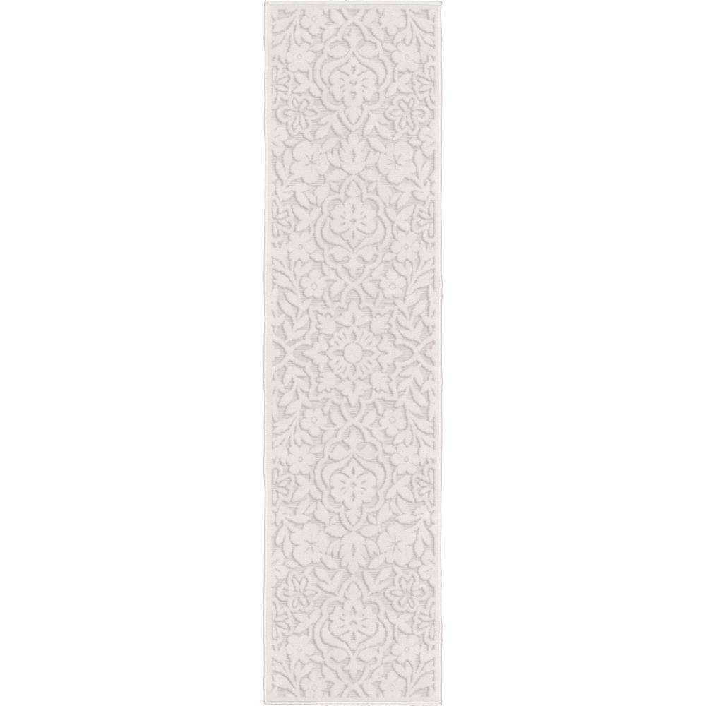 Boucle Cottage Floral Natural (1'11" x 7'6")