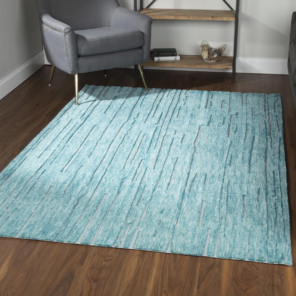 Dazzle 32 Peacock 9'X13', Area Rug