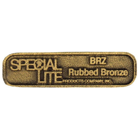 SAP-4110-BRZ Floral Address Plaque