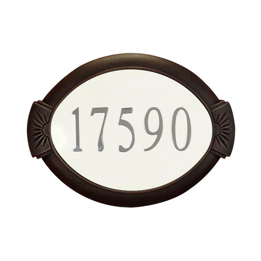 SAP-4180-CP Classic Address Plaque