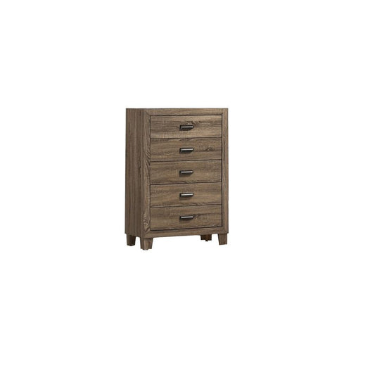 Donna Bedroom Chest in Dark Walnut