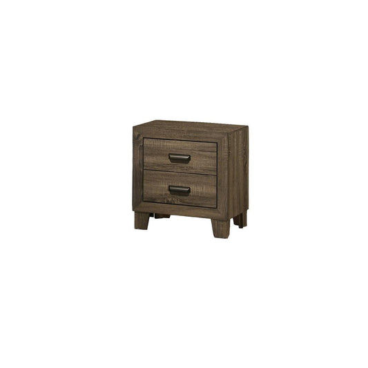 Donna Bedroom Nightstand in Dark Walnut