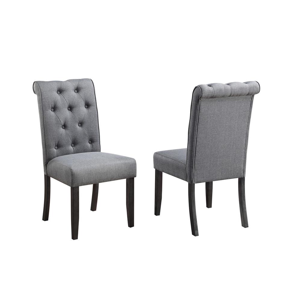 Dining Chairs, Set of 2, Grey