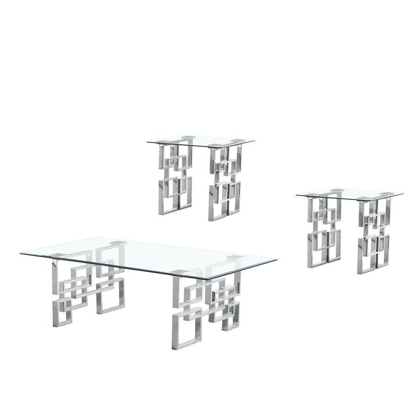 3pc coffee table set (1Coffee+2End tables)