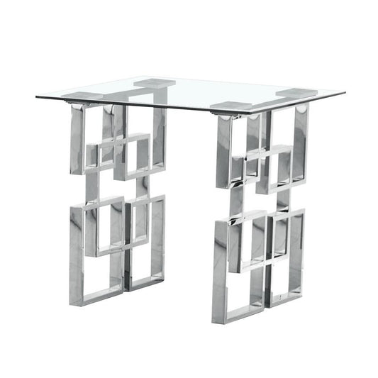 Best Quality Furniture  tempered glass end table