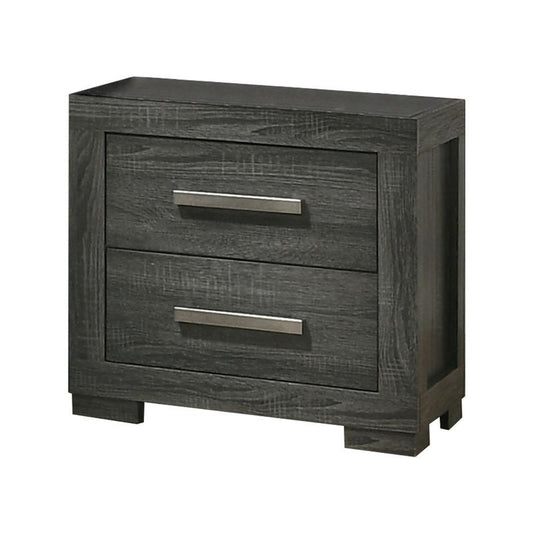 Lisa Night stand in Weathered Gray