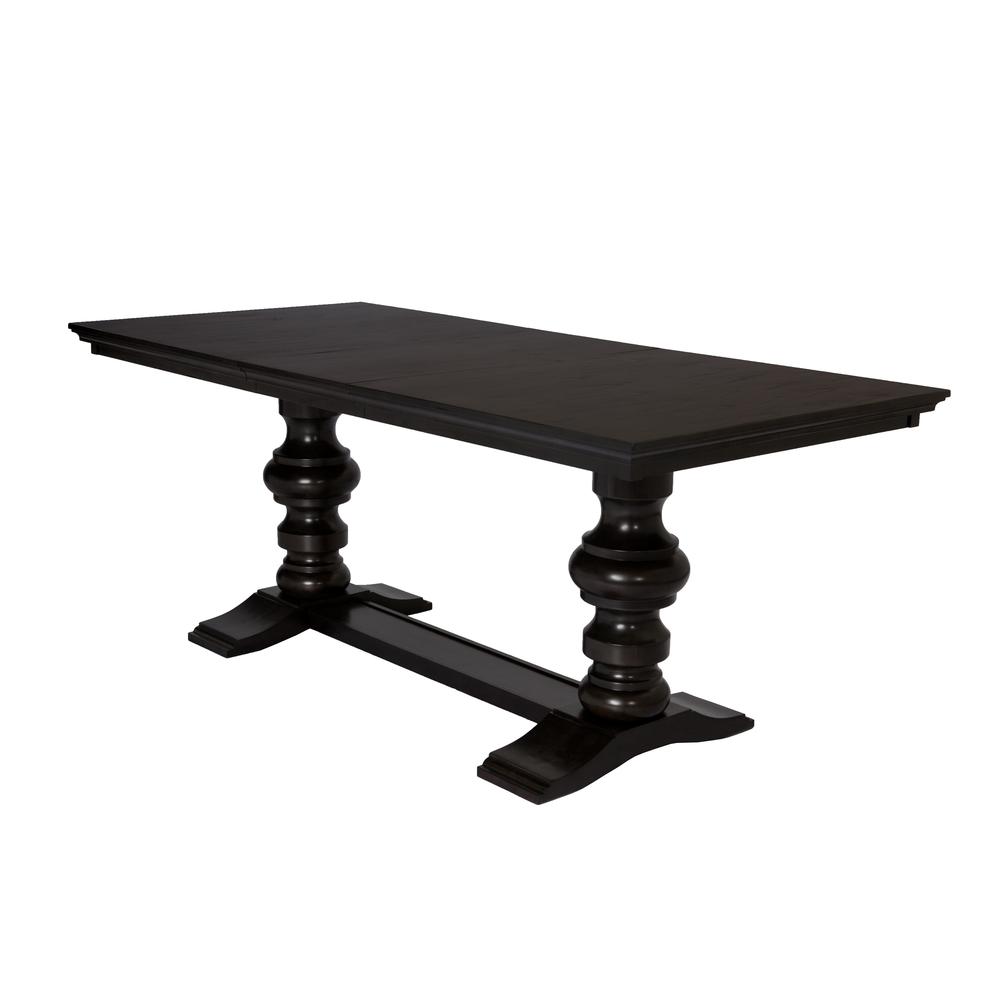 Classic Extendable Counter Height Dining Table with Two 16" Leafs