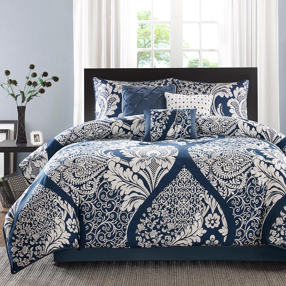 100% Cotton Printed 7pcs Comforter Set,MP10-3830