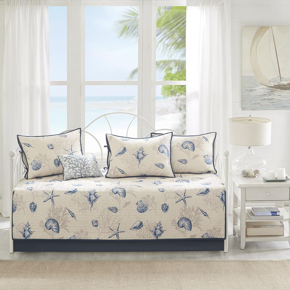 100% Polyester Printed 6pcs Daybed Set,MP13-4474