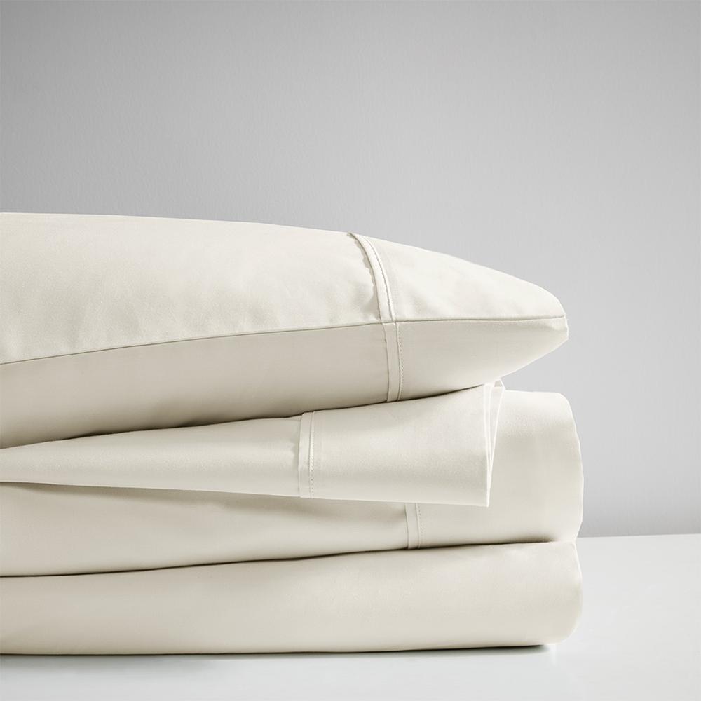 60% Cotton x 40% Polester Sateen Cooling Sheet Sets w/ Huntsman Cooling chemical,BR20-0990