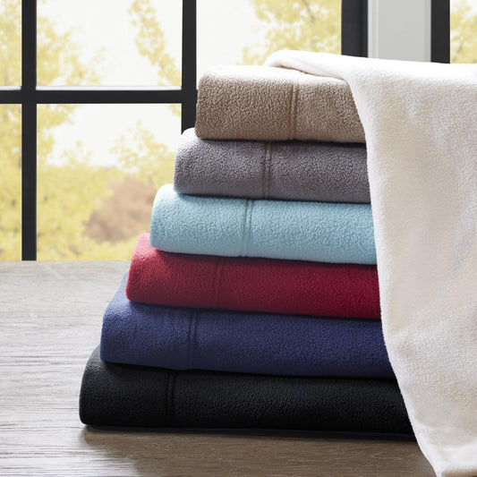 100% Polyester Knitted Micro Fleece Solid Sheet Set,SHET20-734