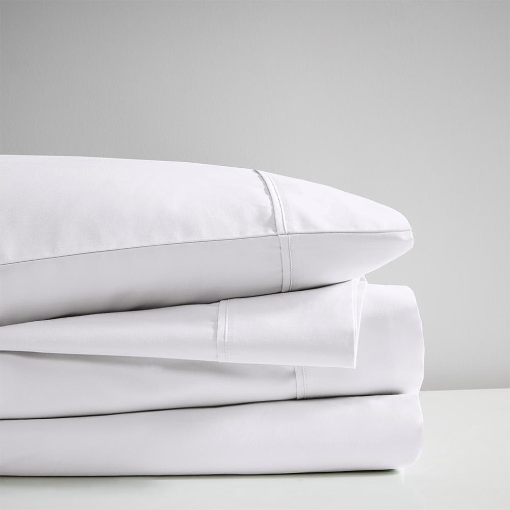 60% Cotton x 40% Polester Sateen Cooling Sheet Sets w/ Huntsman Cooling chemical,BR20-0989