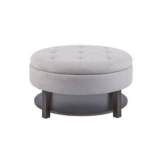 Miller Round Storage Ottoman 756