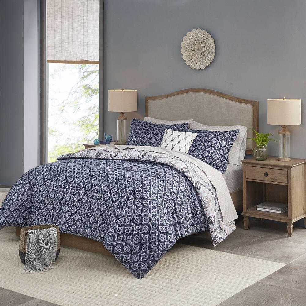 100% Polyester 8 Piece Comforter Set,MPE10-867