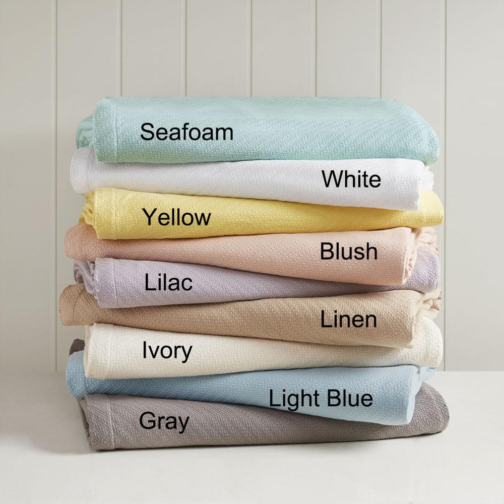 100% Cotton Blanket w/ 1" Self Hem,BL51N-0608