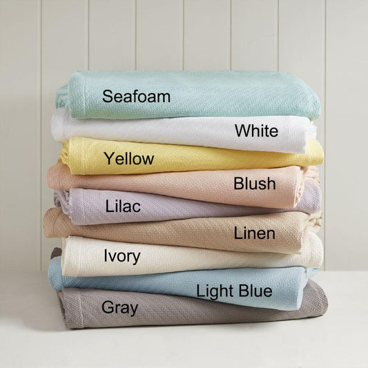 100% Cotton Blanket w/ 1" Self Hem,BL51N-0608