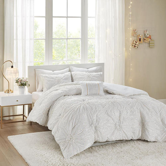 100% Polyester Comforter Set, ID10-1919