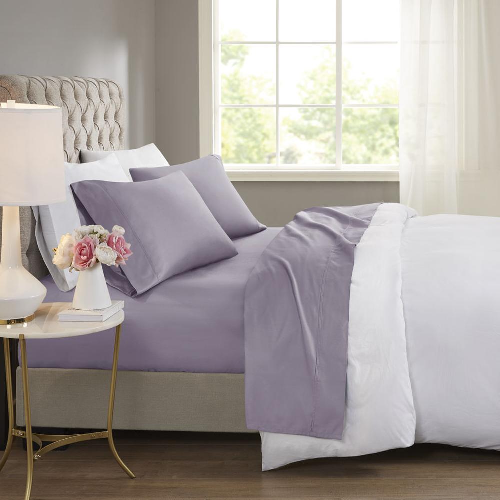 60% Cotton 40% Polyester Sateen Cooling Sheet Sets w/ Huntsman Cooling Chemical, BR20-1916