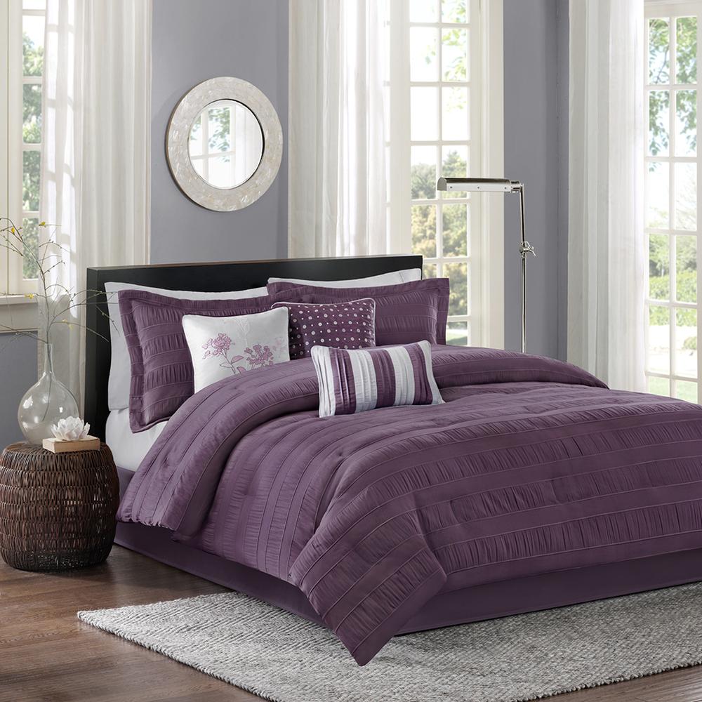 100% Polyester Jacquard 7pcs Comforter Set,MP10-1027