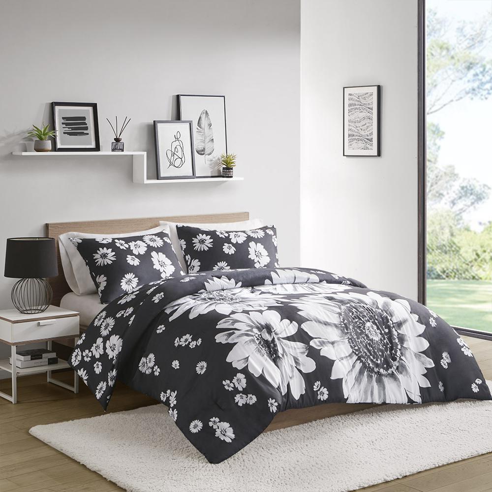 Maude Floral Reversible Comforter Set