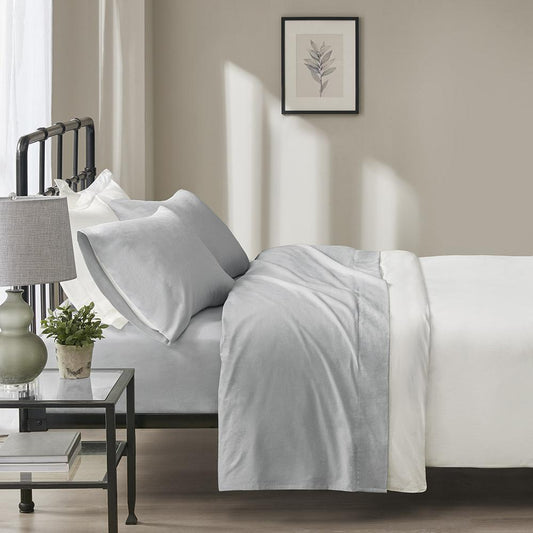 100% Cotton Flannel Oversized Sheet Set, BR20-1843