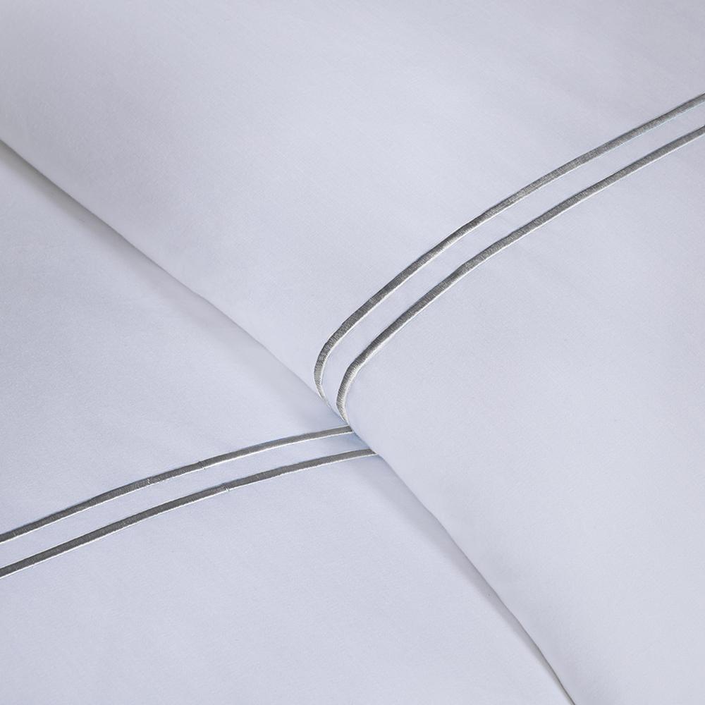 100% Cotton Sateen Embroidered Duvet Cover Set,MPS12-095