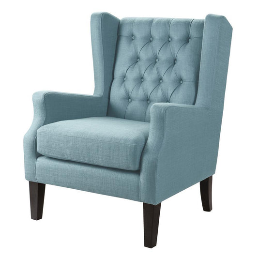 Maxwell Button Tufted Wing Chair,FPF18-0223